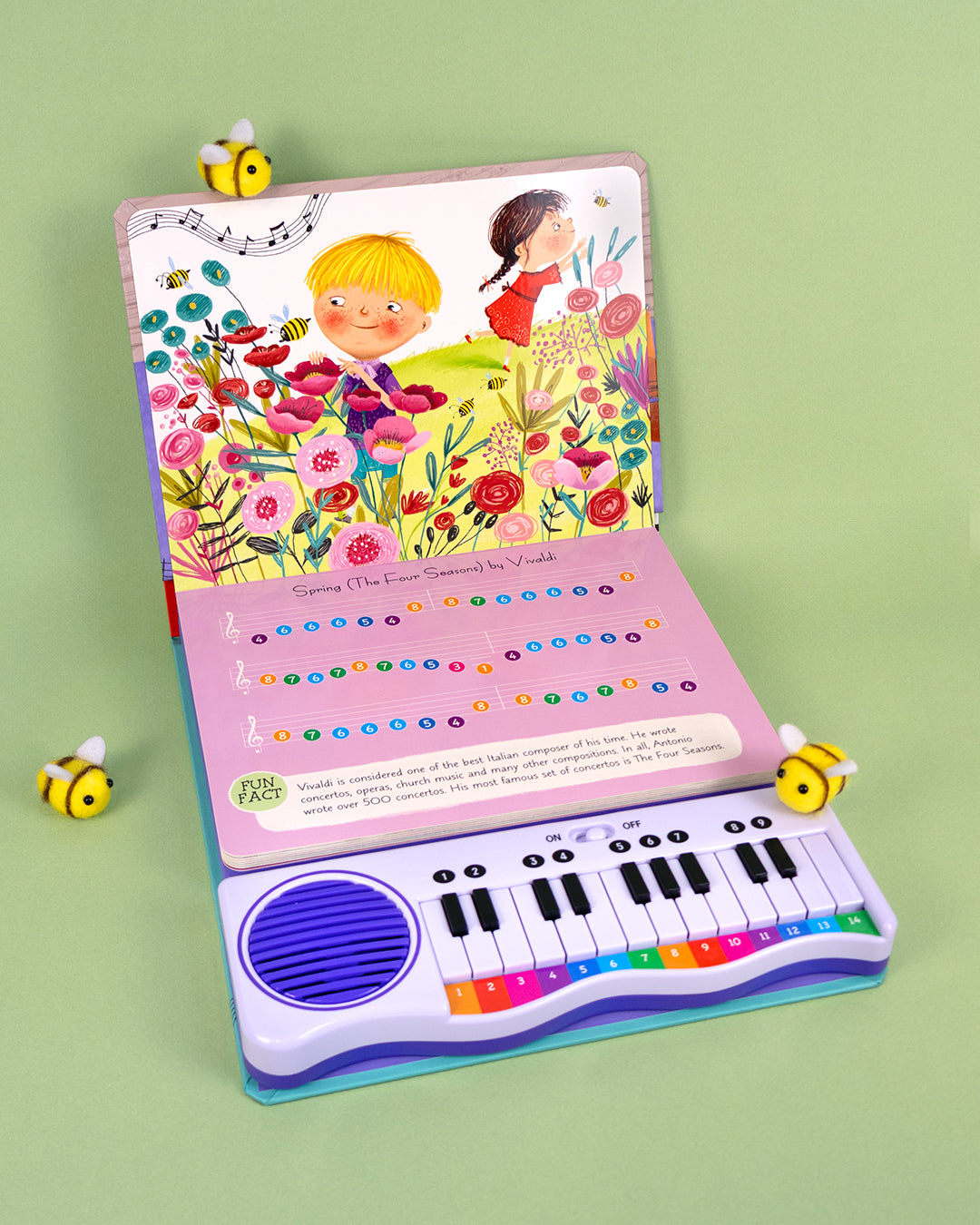 Classical Melodies - Colour-Coded Piano Book