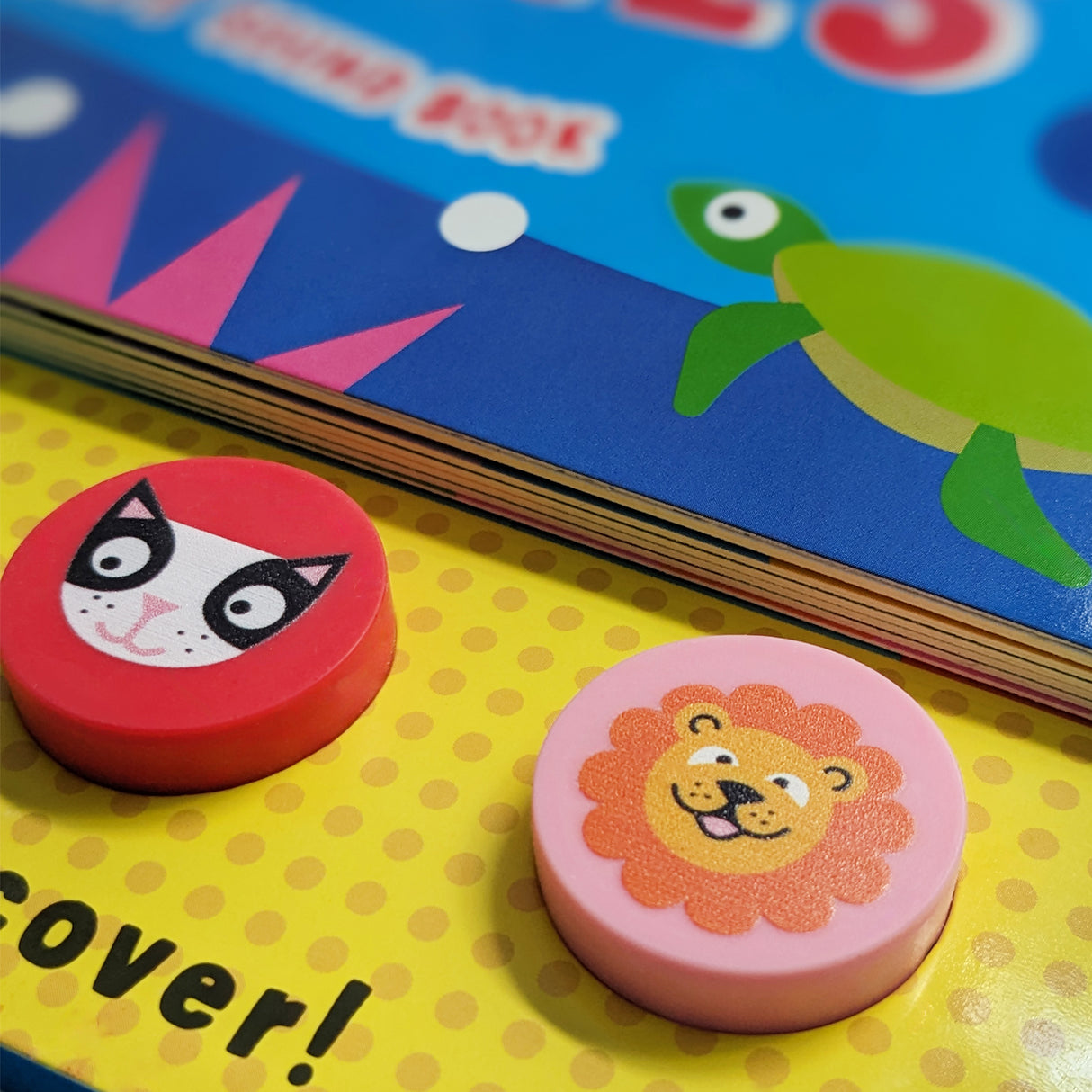 My First Animals Squishy Sound Book - 5 Sound Buttons To Press And Play - Great Fun For Children Aged 3 Years Upward