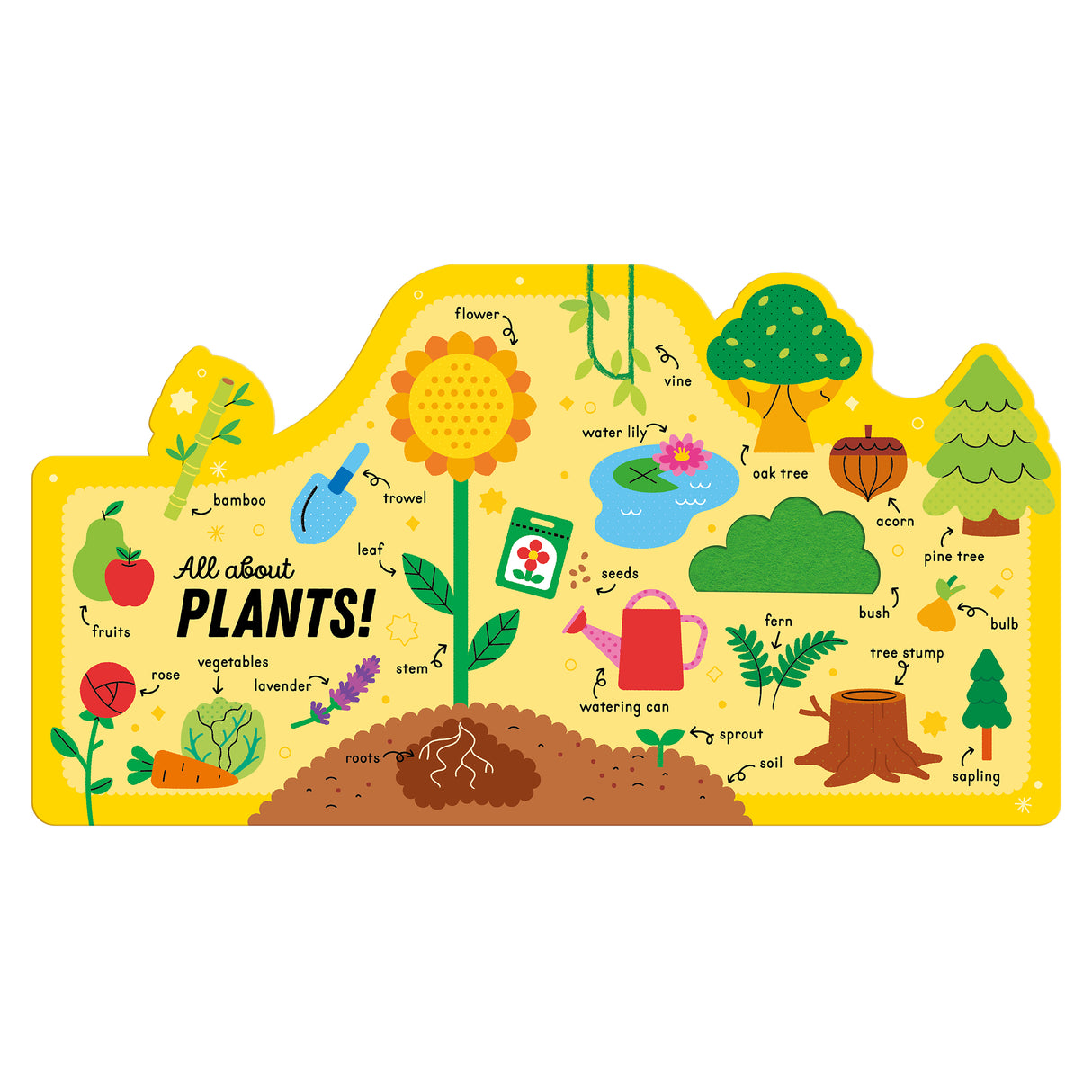 My First Nature Words - Chunky Early Learning Book