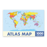 Atlas Map – 1000 Piece Puzzle