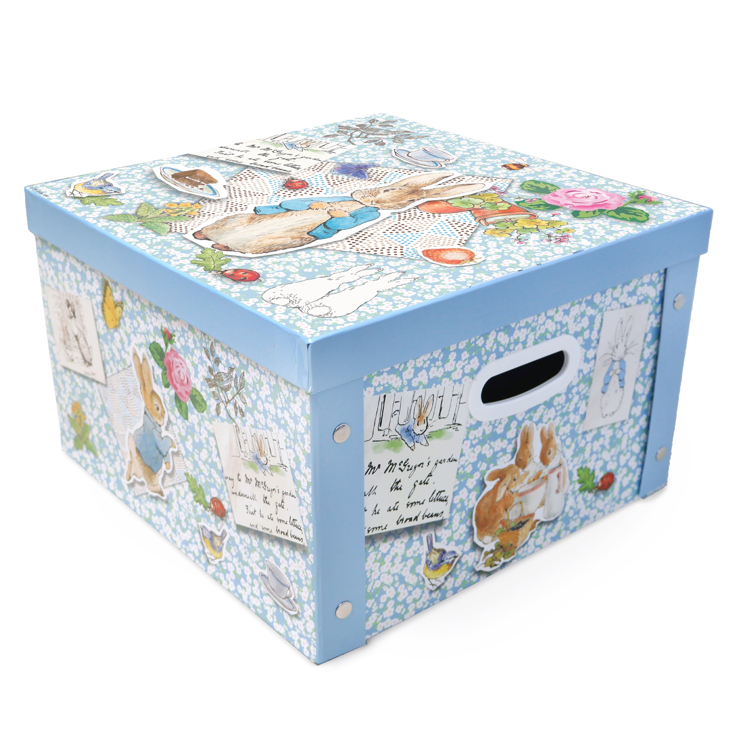 Peter Rabbit Slider Tin – Beatrix Potter Metal Pill Box / Trinket Storage, Kids Gift