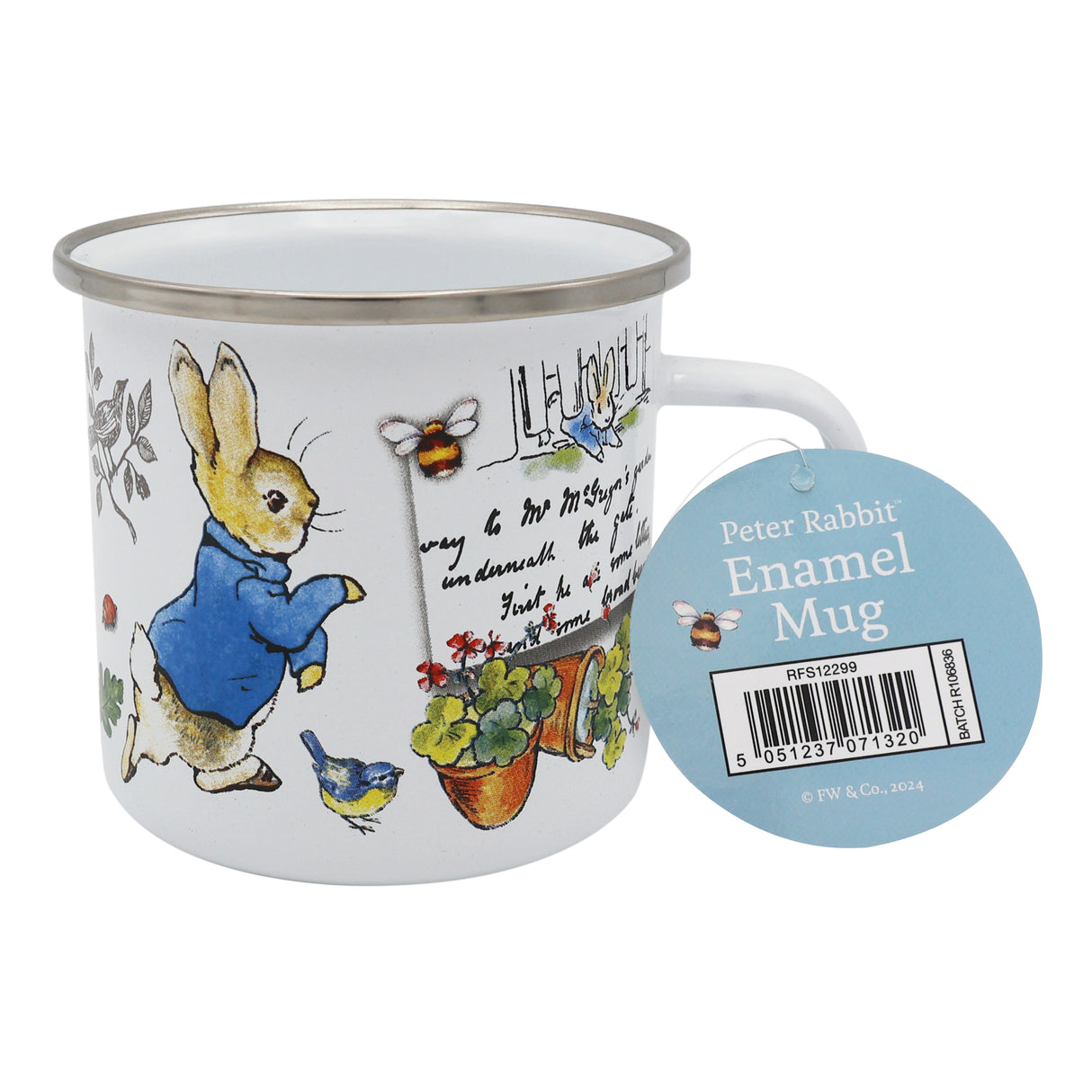 Peter Rabbit Enamel Mug