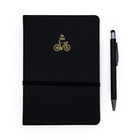 Gentlemen’s Emporium Notebook & Pen Set – On Your Bike Cover Design