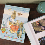 Peter Rabbit Portrait Photograph Album in Gift Box - Holds 100 Photos