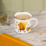 Squirrel Nutkin Enamel Mug - Classic Beatrix Potter Design