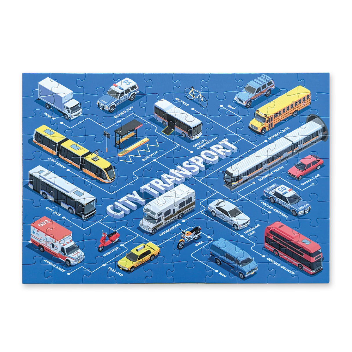 City Transport – 100 Piece Puzzle