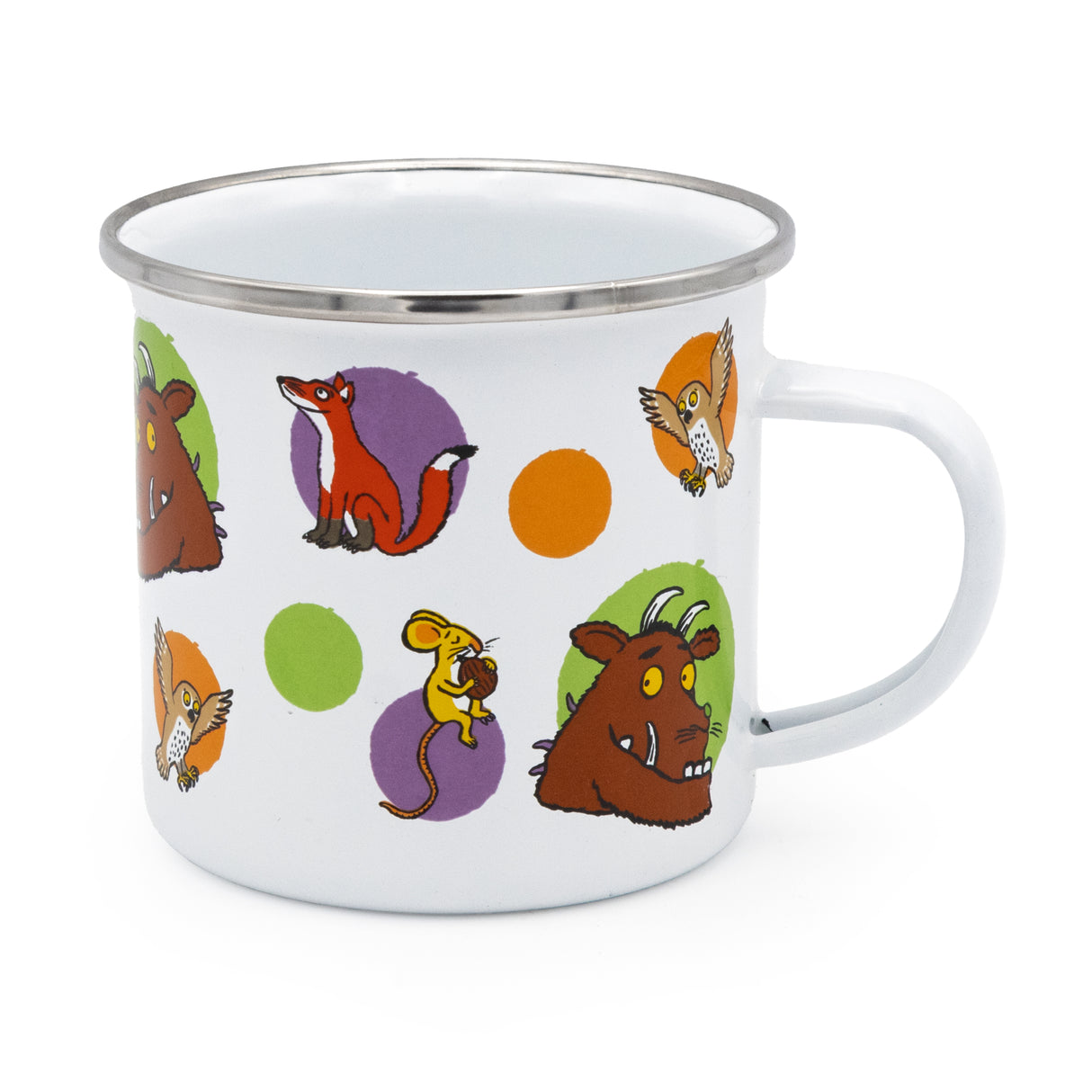 The Gruffalo Enamel Mug - Colourful Julia Donaldson Design