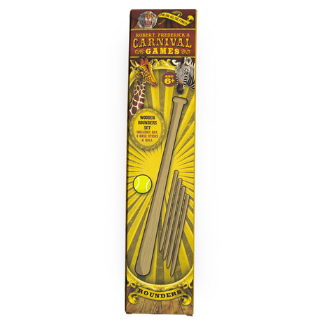 Carnival Games Wooden Rounders Set