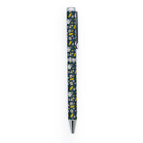 Beekeeper Ballpoint Pen – Black Ink Pen with Floral Bee Design & Gold Trim in Gift Box – Stationery Gift for Gardeners & Bee Lovers