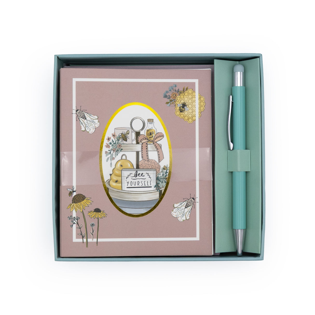 Bee Yourself Notecards, Envelopes & Pen Set