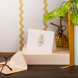 12 Notecards and Envelopes in Gift Box - “Thank You” Flower Bouquet Design