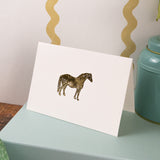 12 Notecards and Envelopes in Gift Box - Horse Design