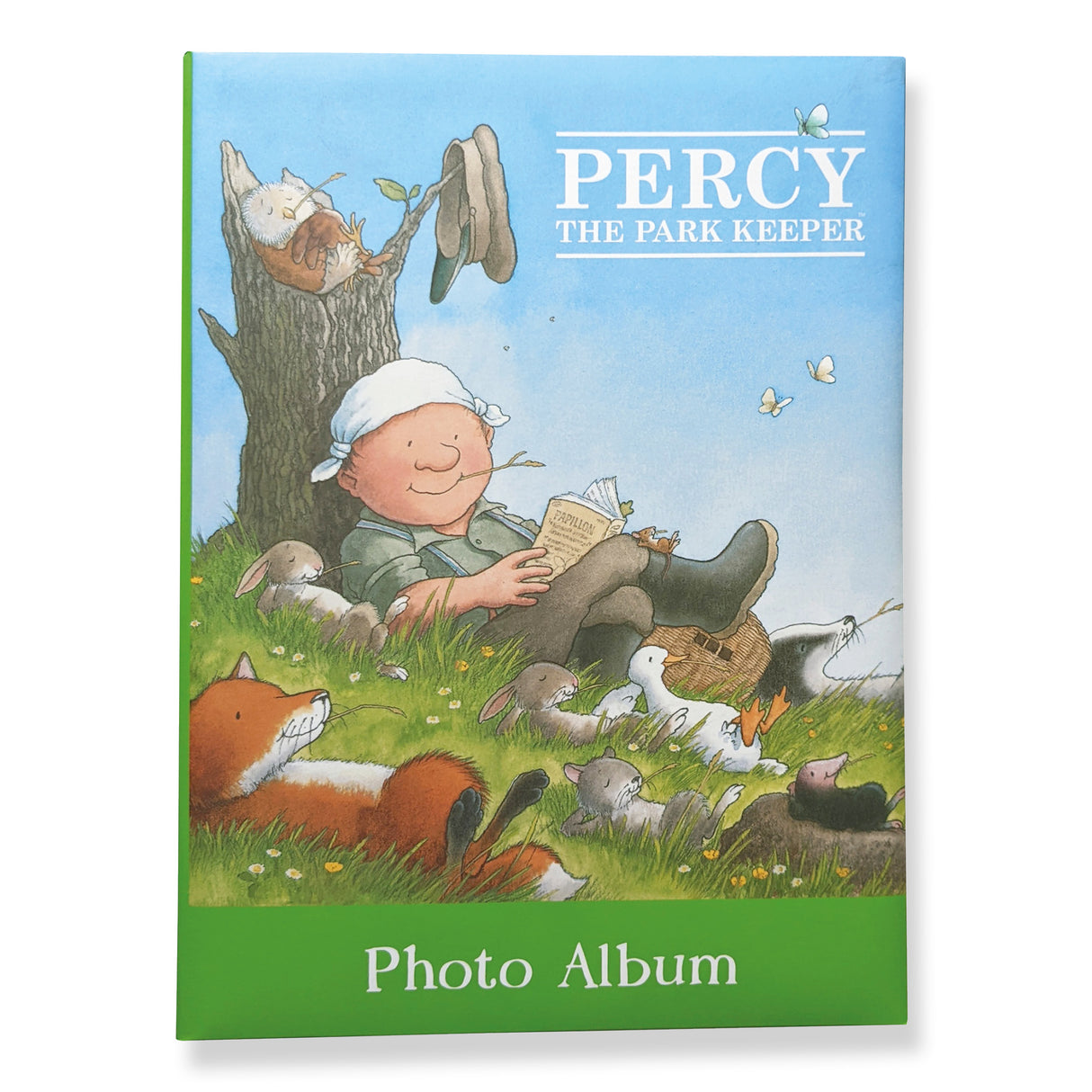 Percy The Park Keeper Portrait Photograph Album in Gift Box - Holds 100 Photographs