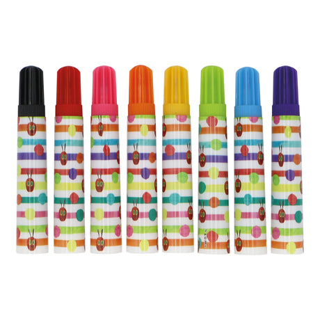 The Very Hungry Caterpillar Set of 8 Jumbo Marker Pens for Children