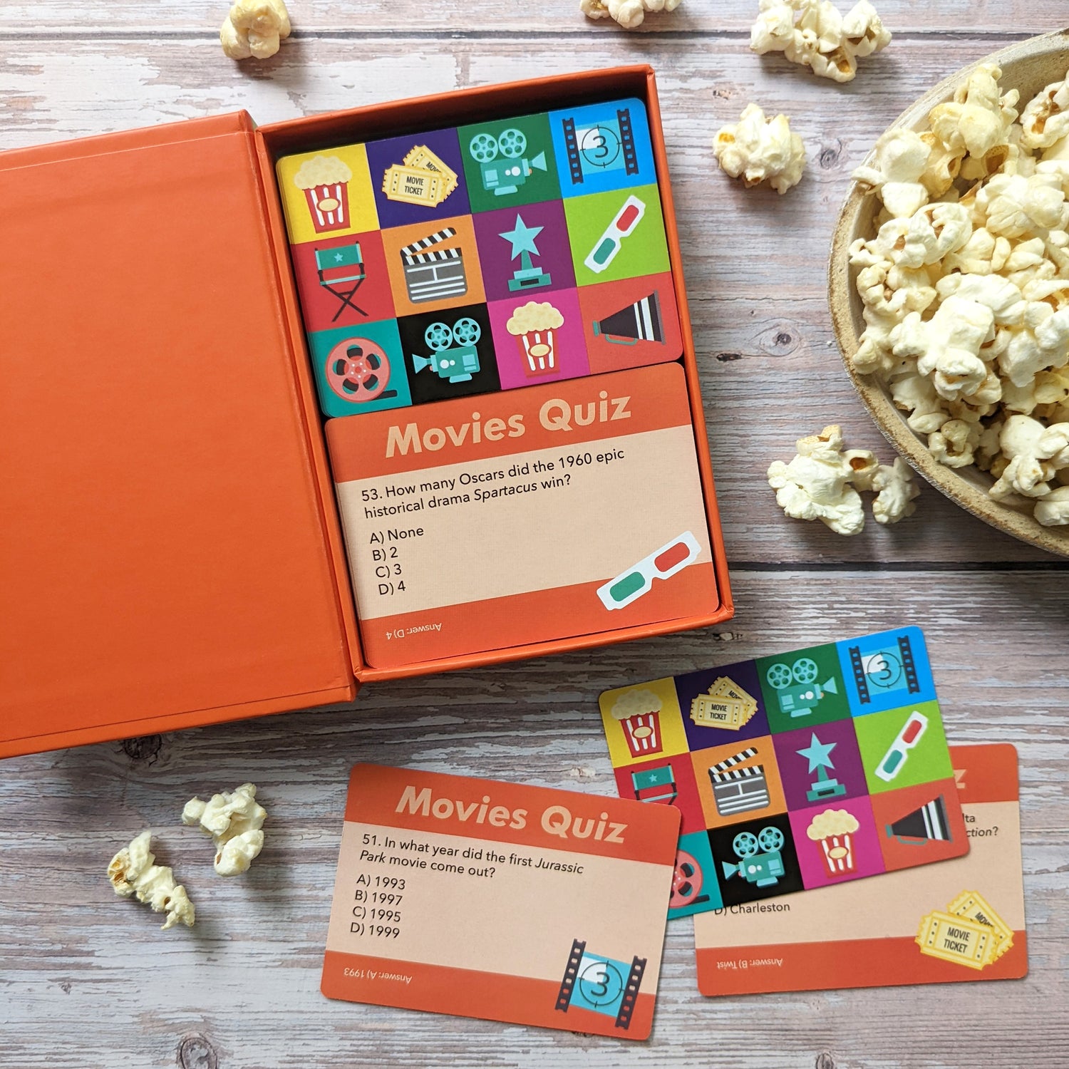 Gift Republic Awesome 80s Movie Trivia 100 Cards Questions Gift Republic Awesome 80s Movie Trivia 100 Cards Questions
