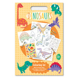 Dinosaurs Children's Colouring Set - Includes Crayons and Stickers