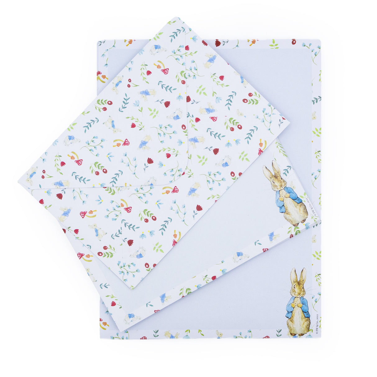 Beatrix Potter Writing Set with Envelopes - Peter Rabbit Design