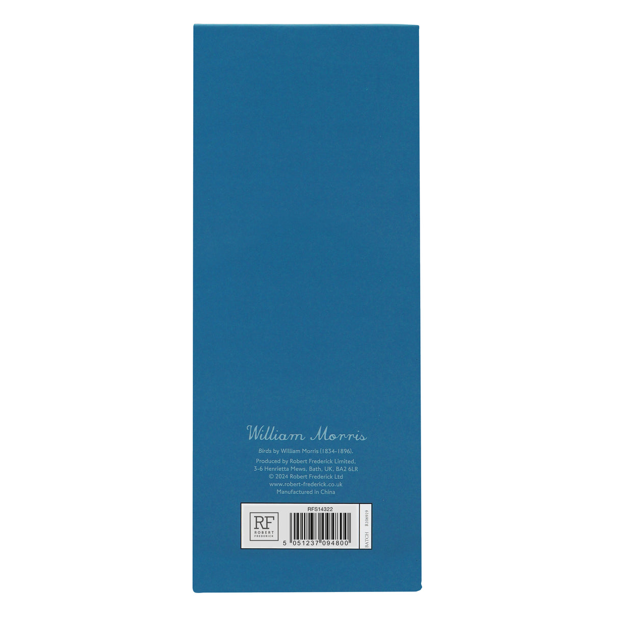 William Morris Tall Notepad and List Set with Pencil