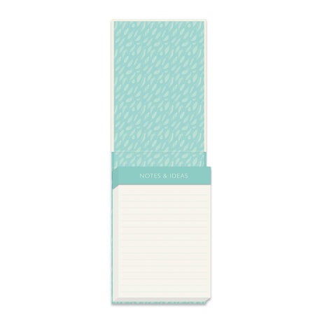 Peacock Feathers Flip Up Notepad