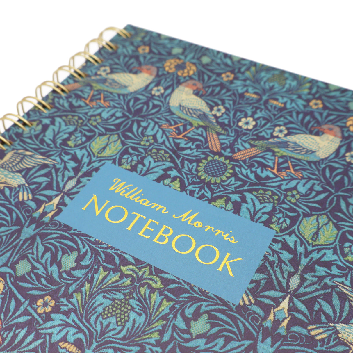 William Morris Birds A5 Notebook With Dividers