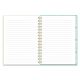 Peacock Feathers A5 Notebook With Dividers