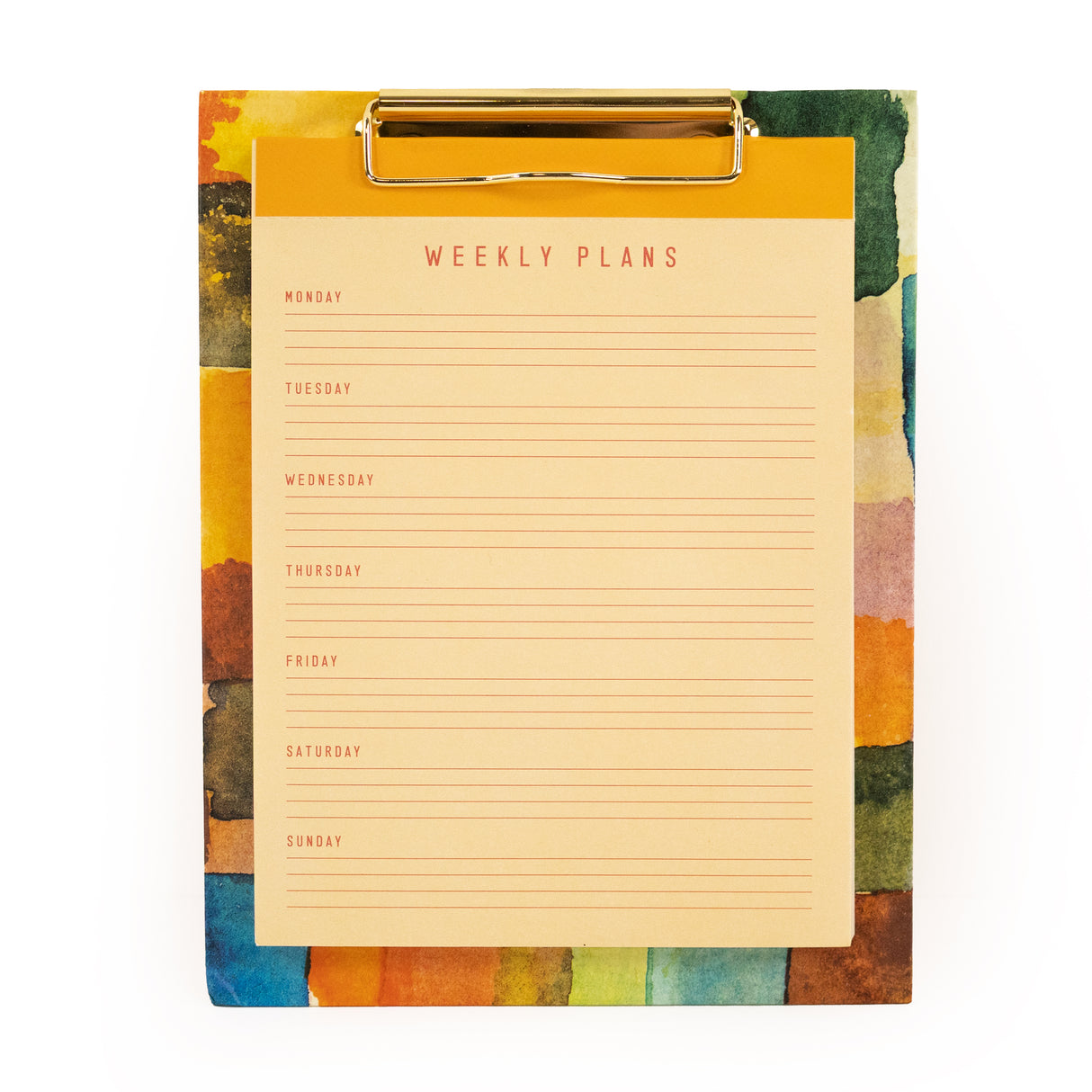 Paul Klee Weekly Planner Clipboard and Notepad Set