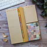 Paul Klee Tall Notepad & List Set With Pencil