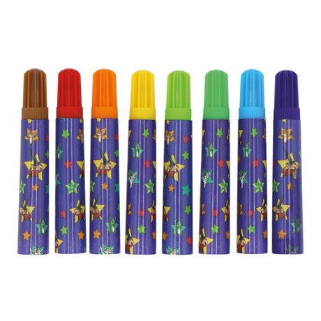 Room On The Broom Set of 8 Jumbo Marker Pens for Children