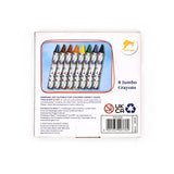 Paddington Jumbo Crayons – Set of 8 Chunky Wax Crayons for Kids – Colouring & Art Gift Set