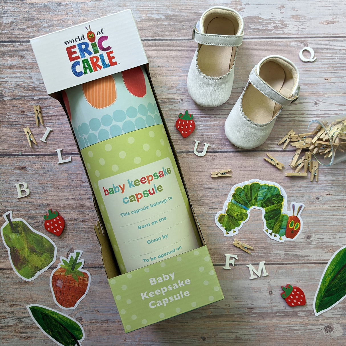 The Very Hungry Caterpillar Baby Keepsake Capsule