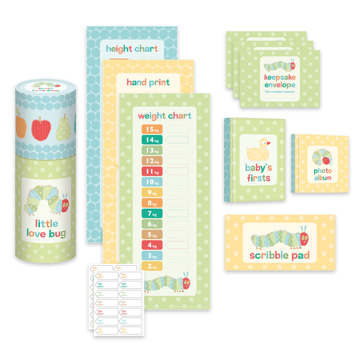 The Very Hungry Caterpillar Baby Keepsake Capsule