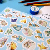 Peter Rabbit Children's Art Activity Wallet - With Sketchbook, Pencils and Stickers