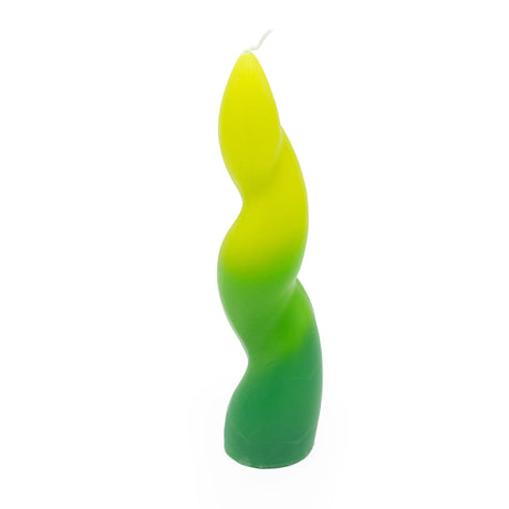 Elysian Twisted Design Table Candle In Gift Box