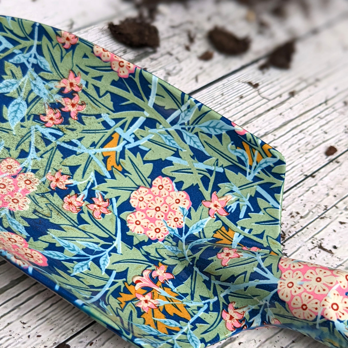 Orange Grove Fork and Trowel Garden Tool Set - William Morris Design