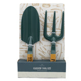 Orange Grove Fork and Trowel Garden Tool Set