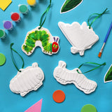 The Very Hungry Caterpillar Paint Your Own Hanging Decorations - Children's Craft Kit