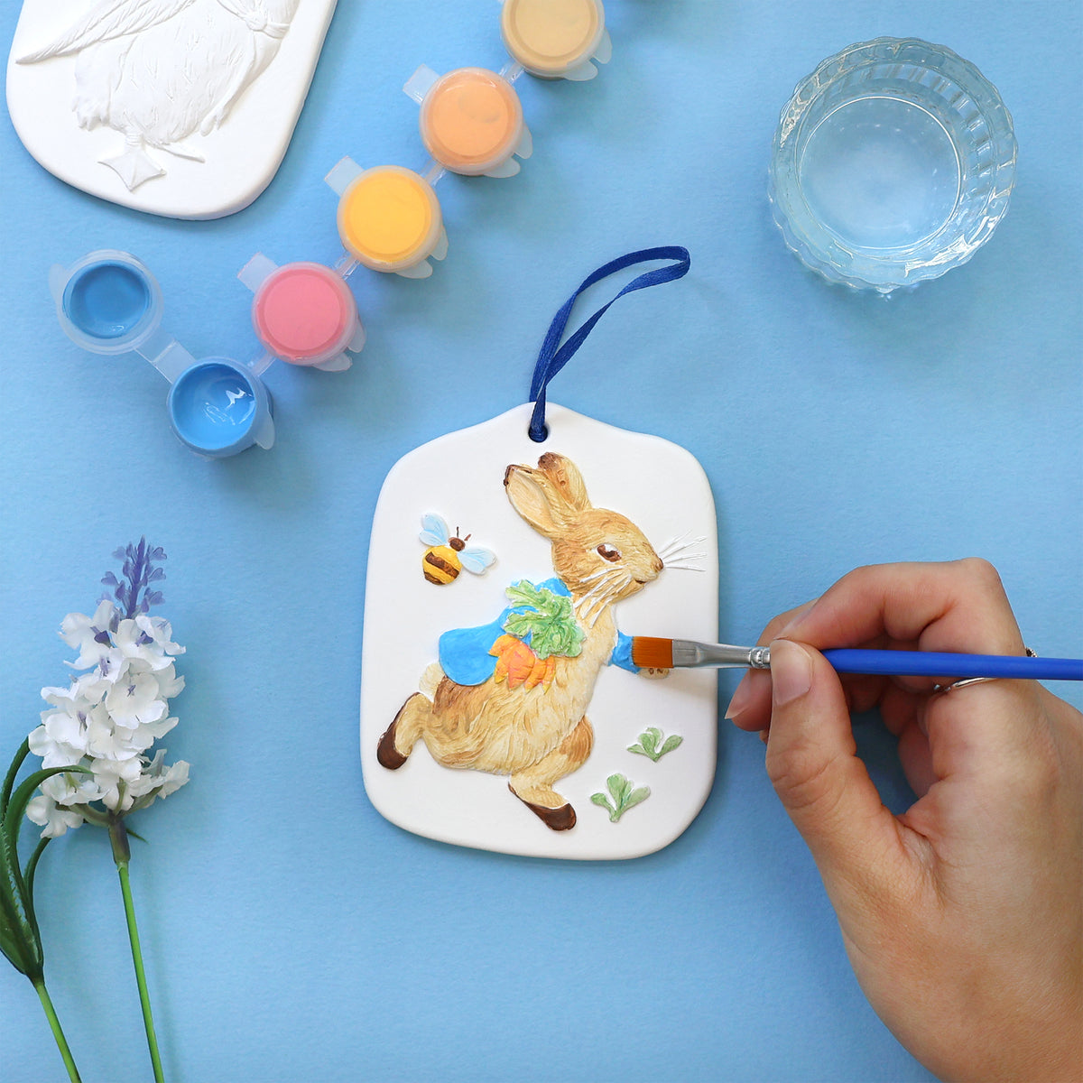 Peter Rabbit Paint Peter Rabbit Paint Your Own Hanging Decorations - Children's Craft Kit ...