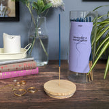 Saje Lavender & Eucalyptus Incense Sticks in Glass Jar