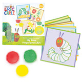 World of Eric Carle My First Fingerprint Art Kit – Toddler Craft Set with Paints & Colouring Sheets – The Very Hungry Caterpillar