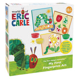 World of Eric Carle My First Fingerprint Art Kit – Toddler Craft Set with Paints & Colouring Sheets – The Very Hungry Caterpillar