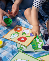 World of Eric Carle My First Fingerprint Art Kit – Toddler Craft Set with Paints & Colouring Sheets – The Very Hungry Caterpillar