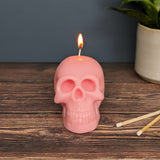Scented Skull Soya Wax Candle - Halloween Candle