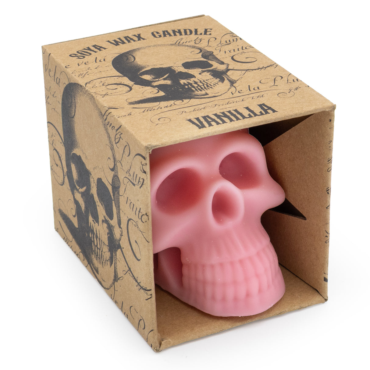 Scented Skull Soya Wax Candle - Halloween Candle