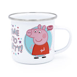 Peppa Pig Enamel Mug - Time To Party Design