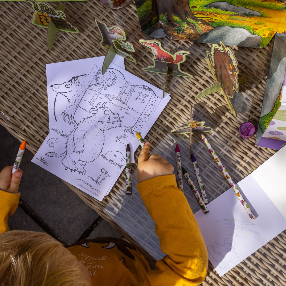 The Gruffalo Make & Play Set – Creative Activity Kit with Play Scene