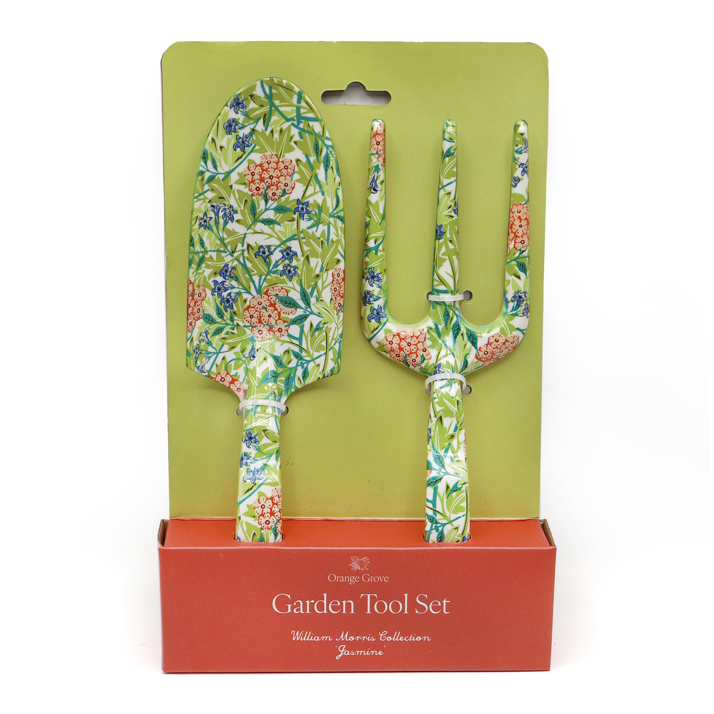Orange Grove Fork and Trowel Garden Tool Set - William Morris