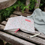 William Morris Journal Notebook – Willow Coral A5 Design