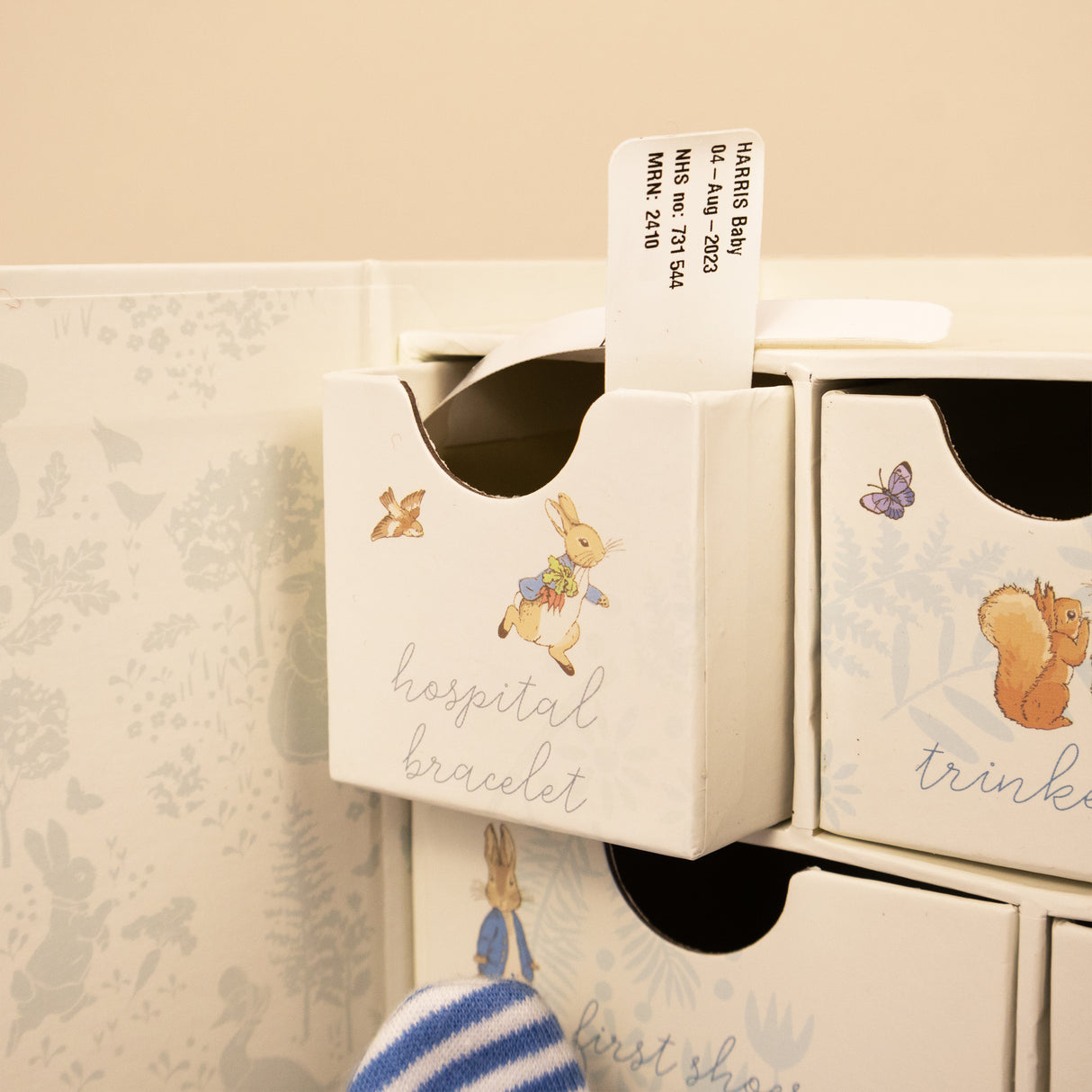 My Little Keepsake – Beatrix Potter Baby Memento Box