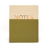 Notes Journal Notebook – Two Tone B5 Design