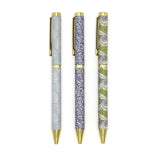 William Morris Mixed Design Ballpoint Pens in Gift Box – Set of 3 Pens